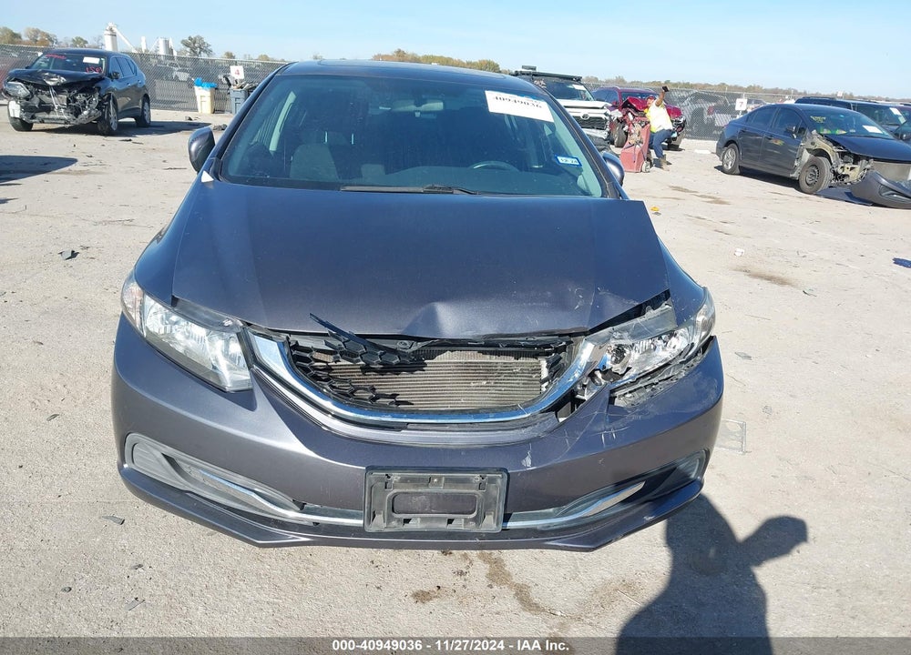 2014 HONDA CIVIC EX VIN: 19XFB2F80EE001452