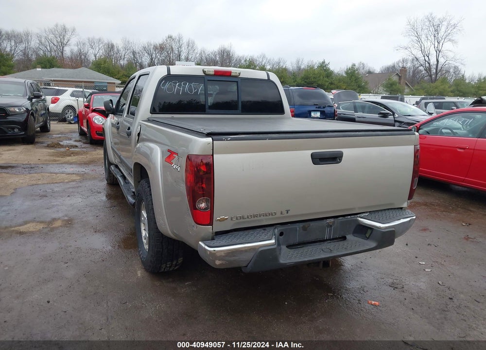 2008 CHEVROLET COLORADO LT VIN: 1GCDT13E788105363