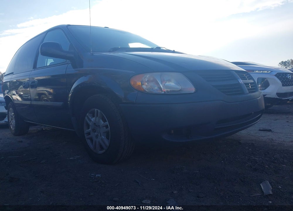 2007 DODGE CARAVAN SE VIN: 1D4GP25R37B205133