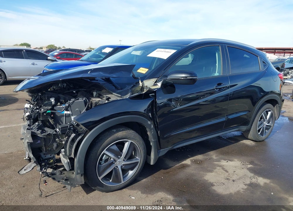 2021 HONDA HR-V AWD EX-L VIN: 3CZRU6H70MM729600