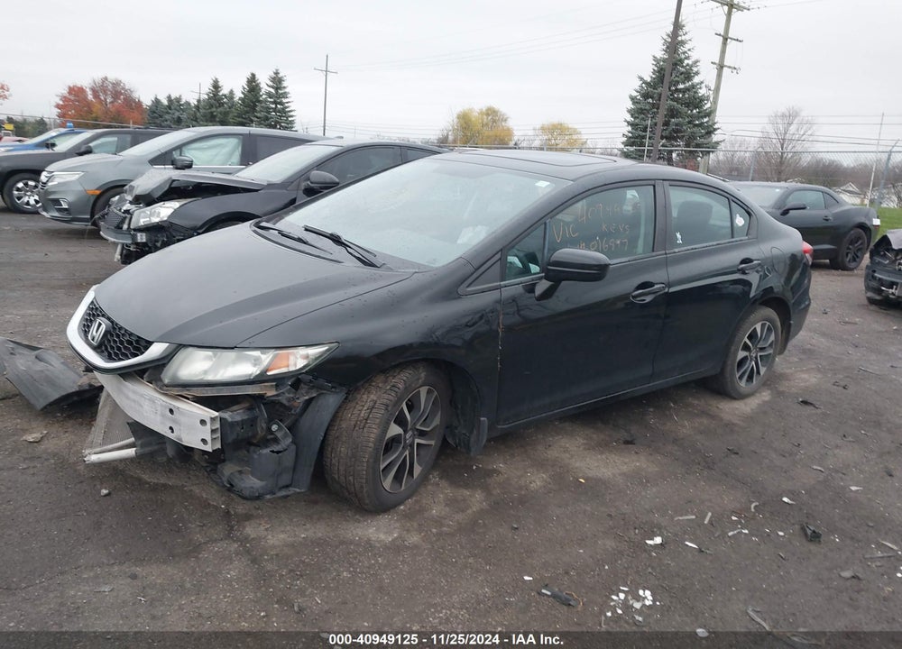 2015 HONDA CIVIC EX VIN: 19XFB2F88FE016847