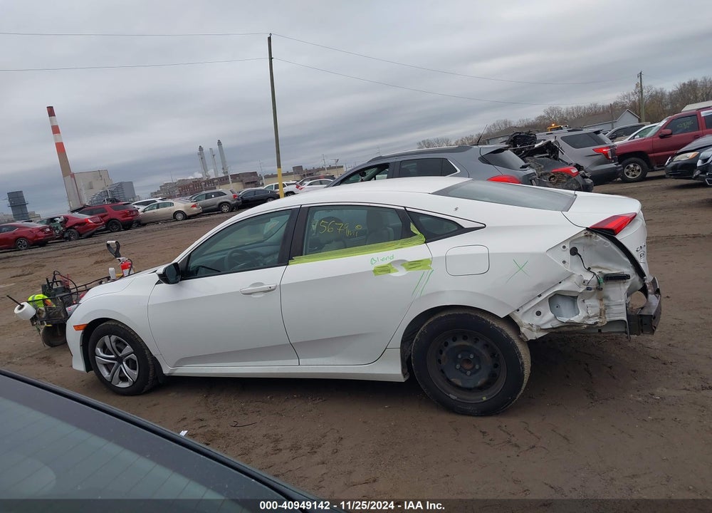 2016 HONDA CIVIC LX VIN: 19XFC2F55GE059000