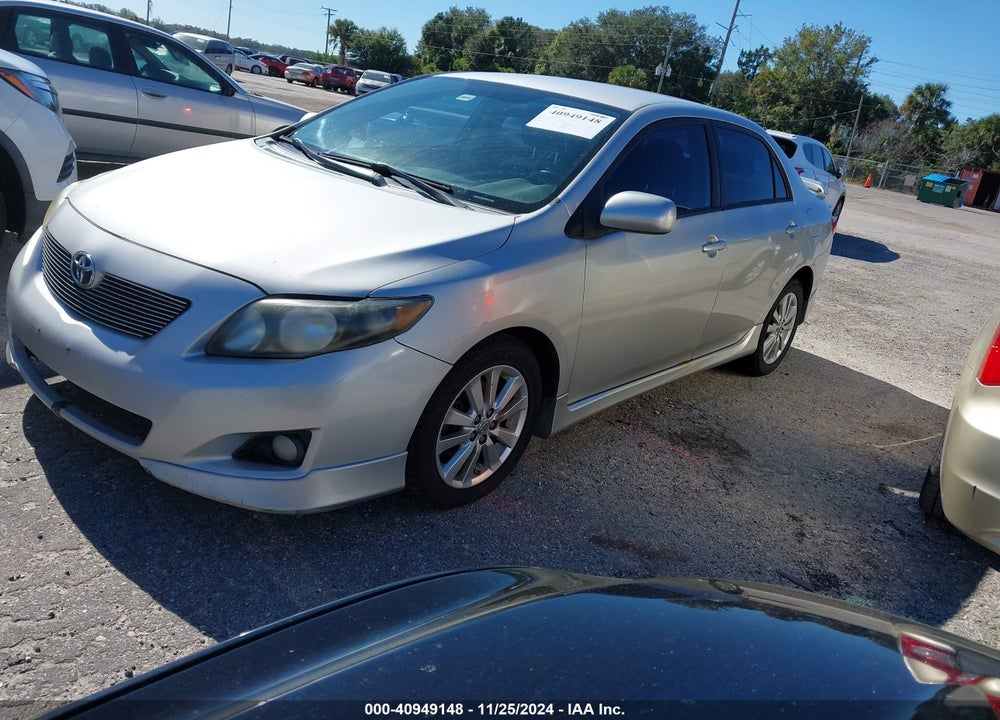 2009 TOYOTA COROLLA S VIN: 2T1BU40E39C128350