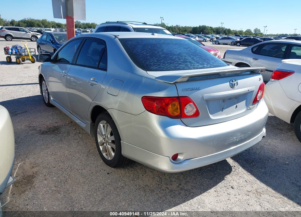 2009 TOYOTA COROLLA S VIN: 2T1BU40E39C128350