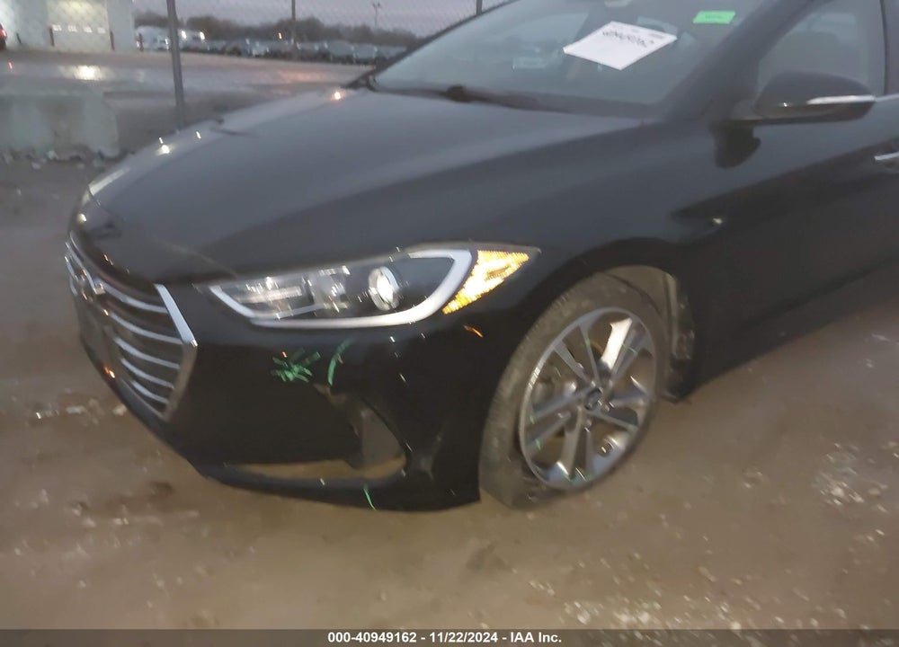 2017 HYUNDAI ELANTRA LIMITED VIN: 5NPD84LF4HH155635