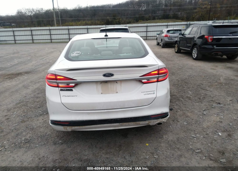 2017 FORD FUSION HYBRID TITANIUM VIN: 3FA6P0RU3HR359887