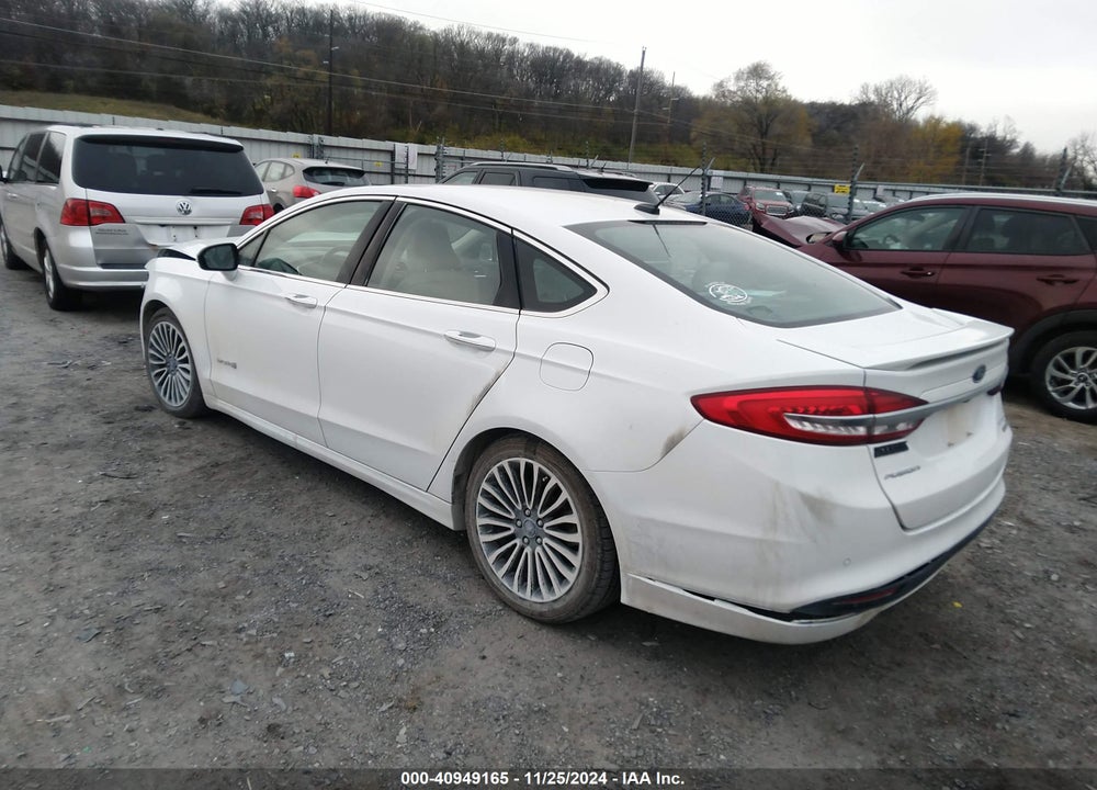 2017 FORD FUSION HYBRID TITANIUM VIN: 3FA6P0RU3HR359887