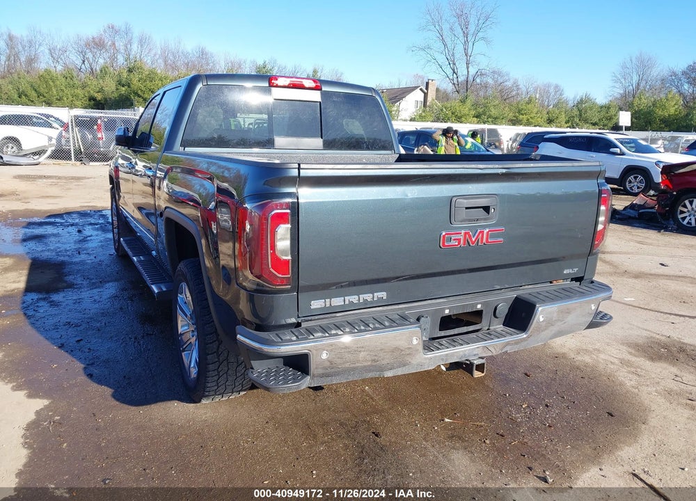 2018 GMC SIERRA 1500 SLT VIN: 3GTU2NEC3JG243326