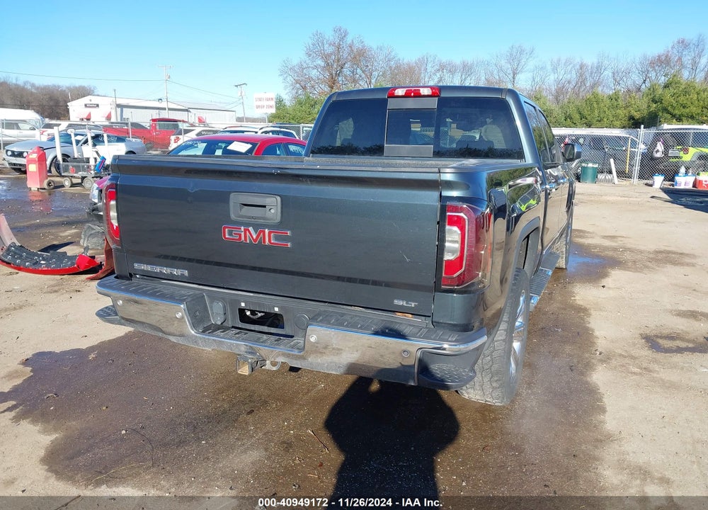 2018 GMC SIERRA 1500 SLT VIN: 3GTU2NEC3JG243326