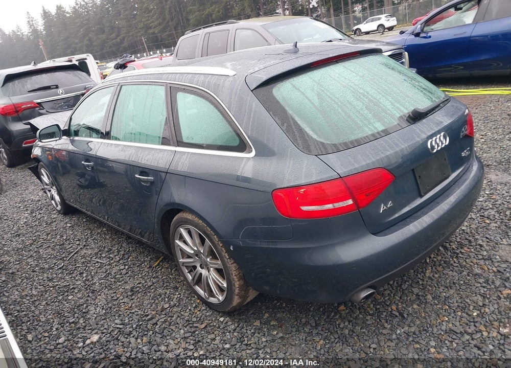 2011 AUDI A4 2.0T PREMIUM VIN: WAUWFAFL8BA029112