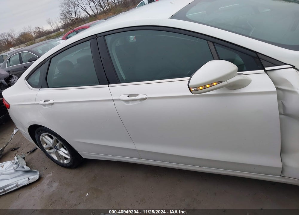 2016 FORD FUSION SE VIN: 1FA6P0H71G5126409