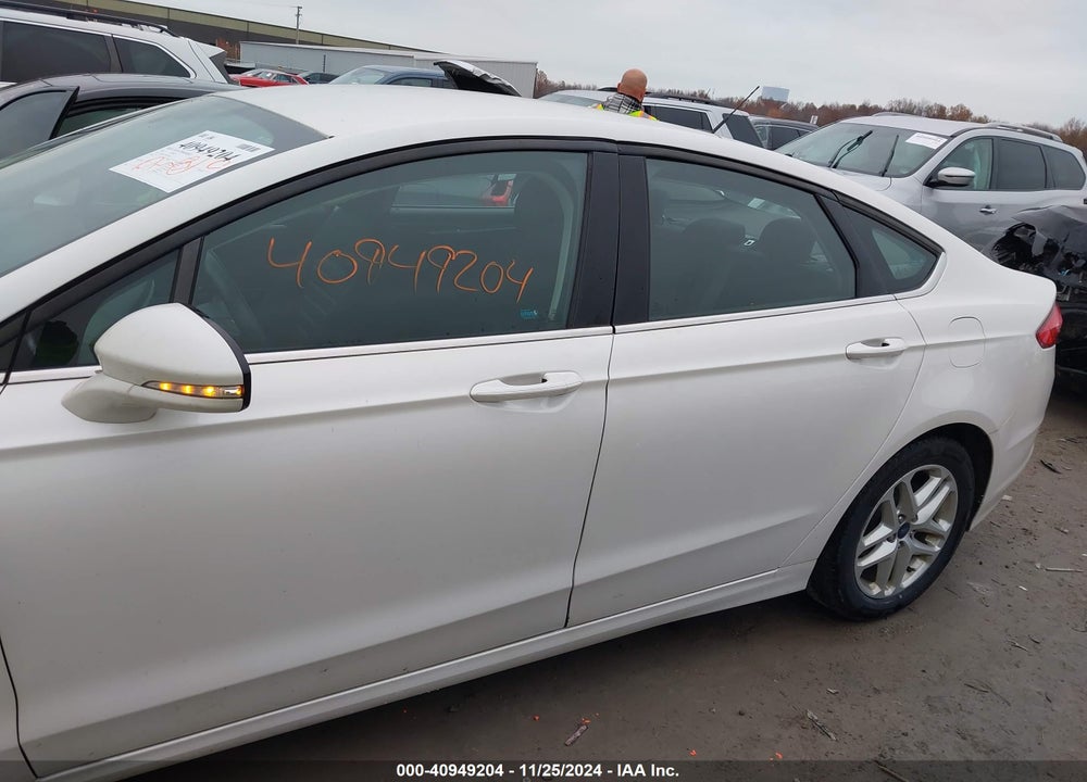 2016 FORD FUSION SE VIN: 1FA6P0H71G5126409