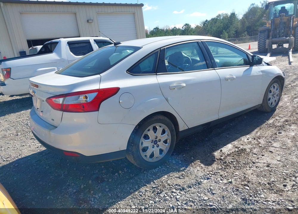 2012 FORD FOCUS SE VIN: 1FAHP3F2XCL306818