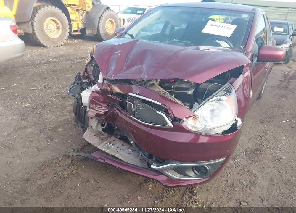 2019 MITSUBISHI MIRAGE RF VIN: ML32A3HJ6KH015811