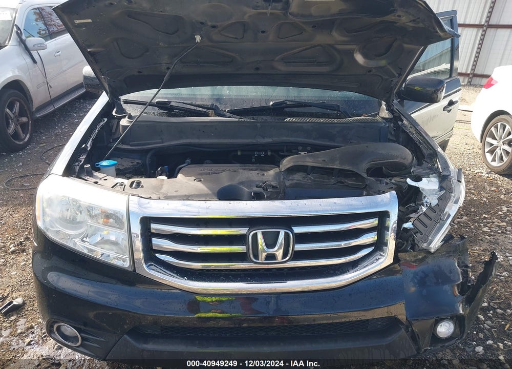 2013 HONDA PILOT EX-L VIN: 5FNYF4H72DB021479