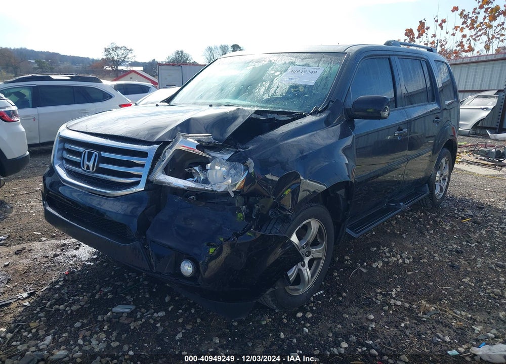 2013 HONDA PILOT EX-L VIN: 5FNYF4H72DB021479