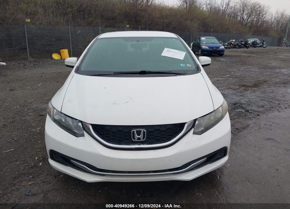 2014 HONDA CIVIC LX VIN: 19XFB2F57EE071343