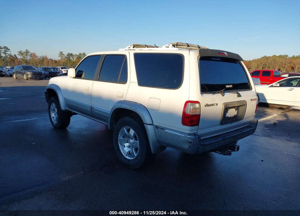 1999 TOYOTA 4RUNNER LIMITED V6 VIN: JT3GN87R6X0107930