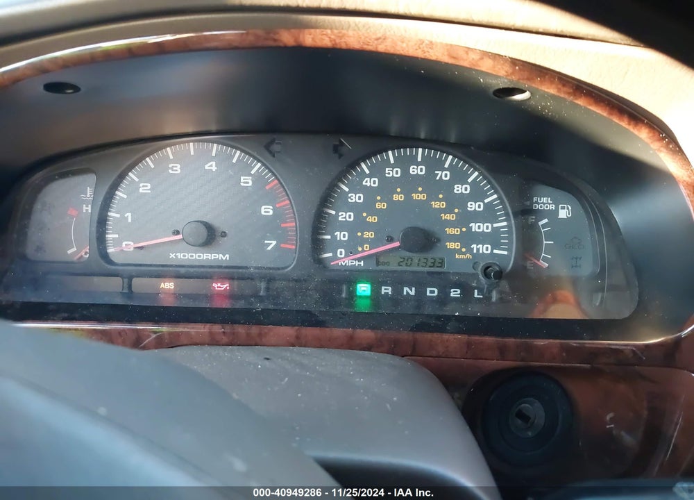 1999 TOYOTA 4RUNNER LIMITED V6 VIN: JT3GN87R6X0107930