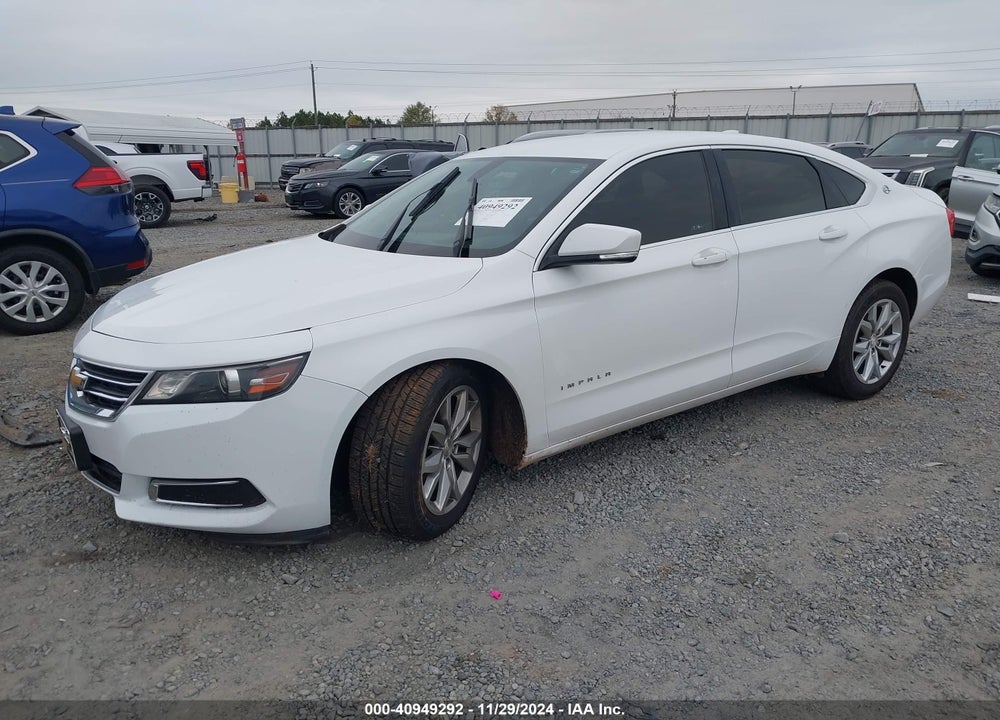 2017 CHEVROLET IMPALA VIN: 2G1105SAXH9167676