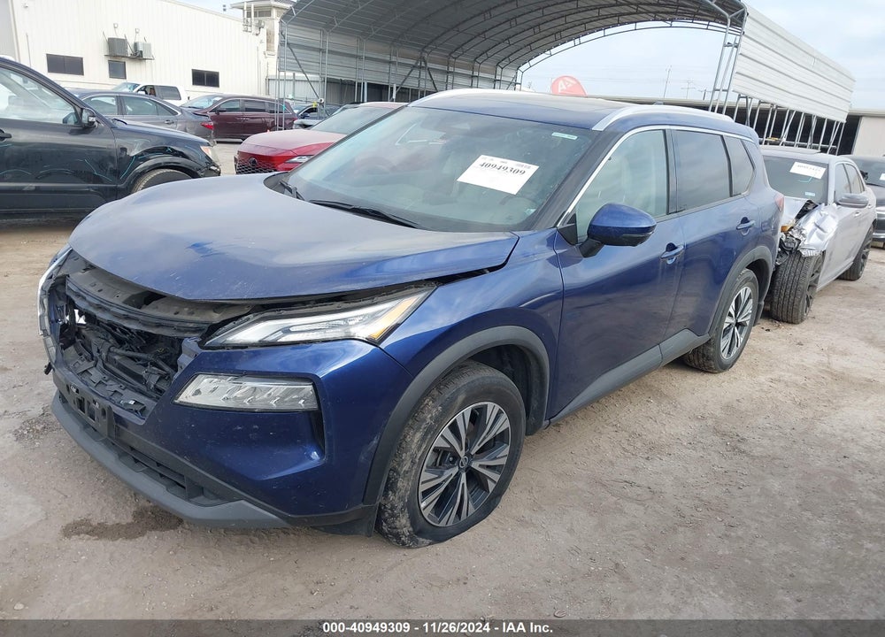 2021 NISSAN ROGUE SV INTELLIGENT AWD VIN: 5N1AT3BB5MC827083