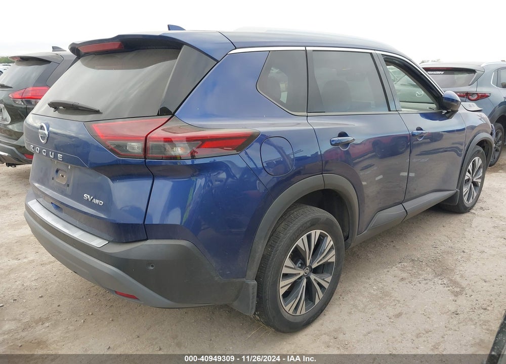 2021 NISSAN ROGUE SV INTELLIGENT AWD VIN: 5N1AT3BB5MC827083