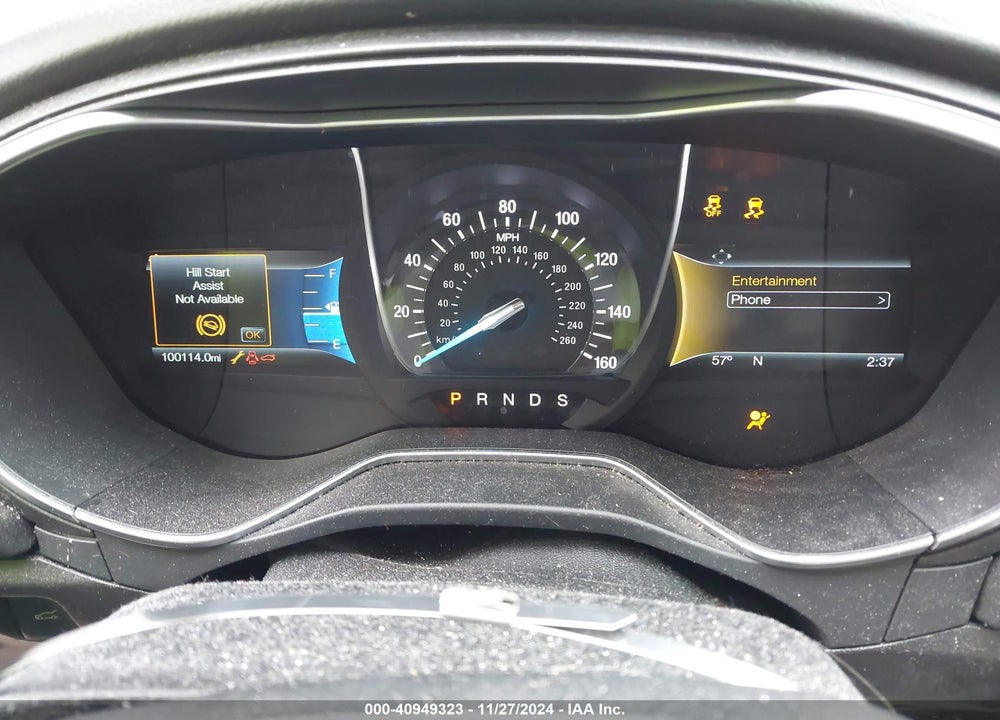 2017 FORD FUSION TITANIUM VIN: 3FA6P0K96HR181608