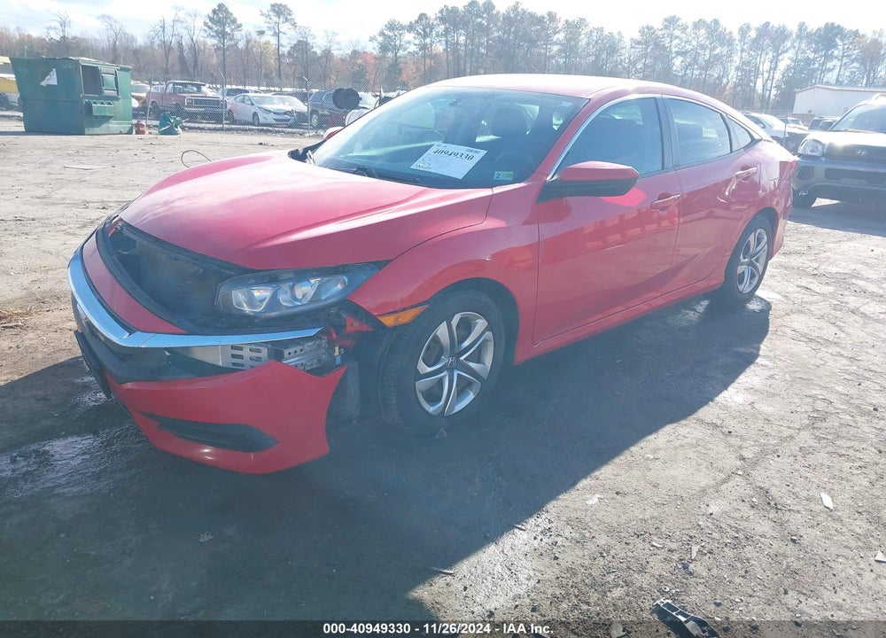 2017 HONDA CIVIC LX VIN: 2HGFC2F5XHH502264