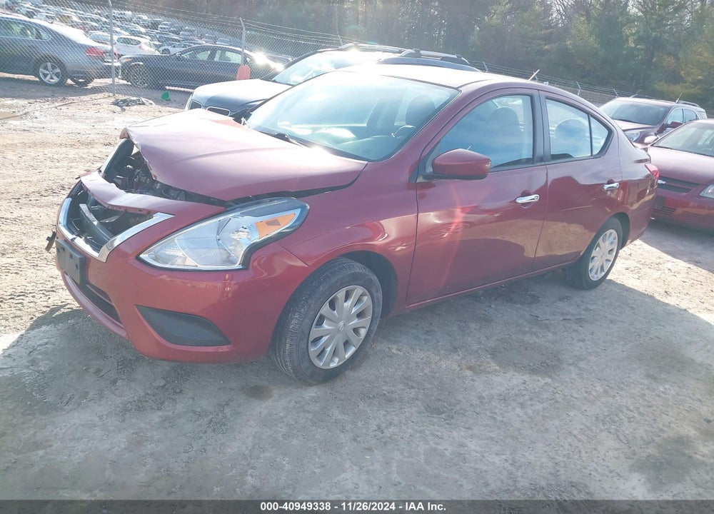 2019 NISSAN VERSA 1.6 SV VIN: 3N1CN7AP7KL861543