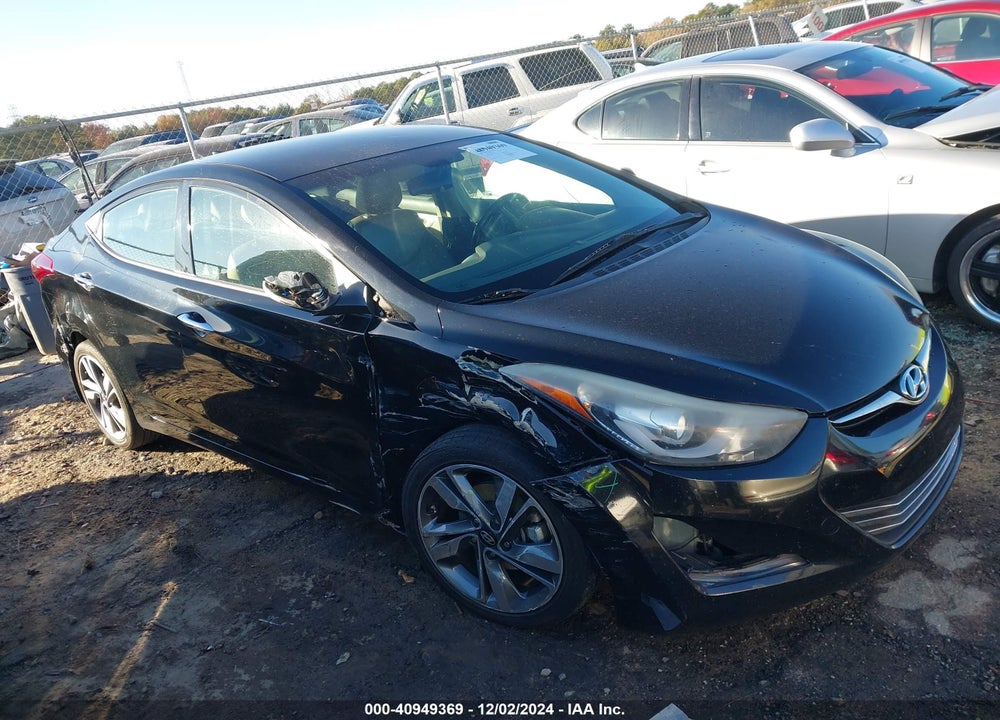 2015 HYUNDAI ELANTRA LIMITED VIN: KMHDH4AE0FU323280