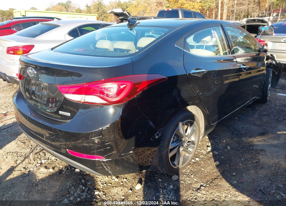 2015 HYUNDAI ELANTRA LIMITED VIN: KMHDH4AE0FU323280