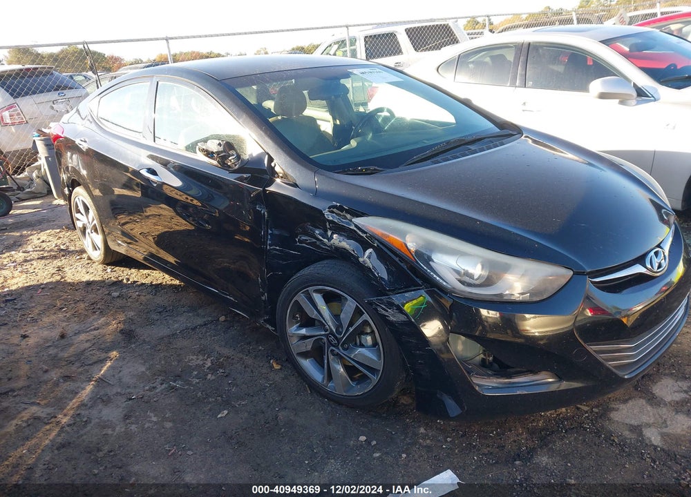 2015 HYUNDAI ELANTRA LIMITED VIN: KMHDH4AE0FU323280