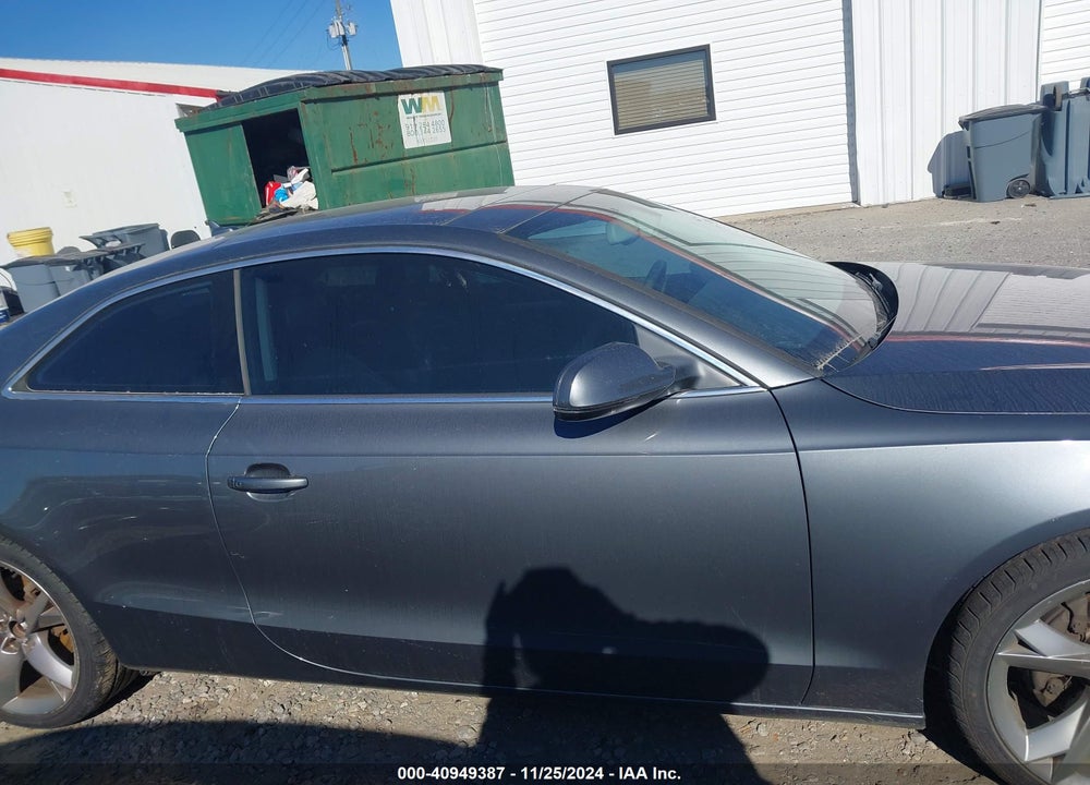2012 AUDI A5 2.0T PREMIUM VIN: WAU3FAFR1CA041613