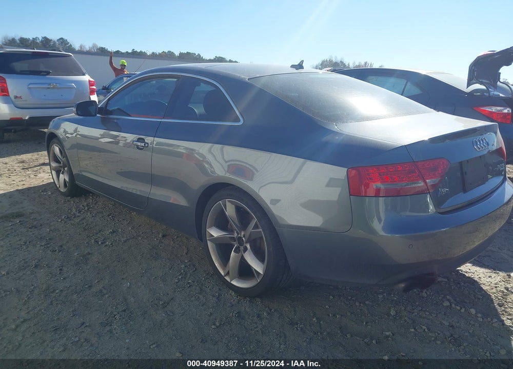 2012 AUDI A5 2.0T PREMIUM VIN: WAU3FAFR1CA041613