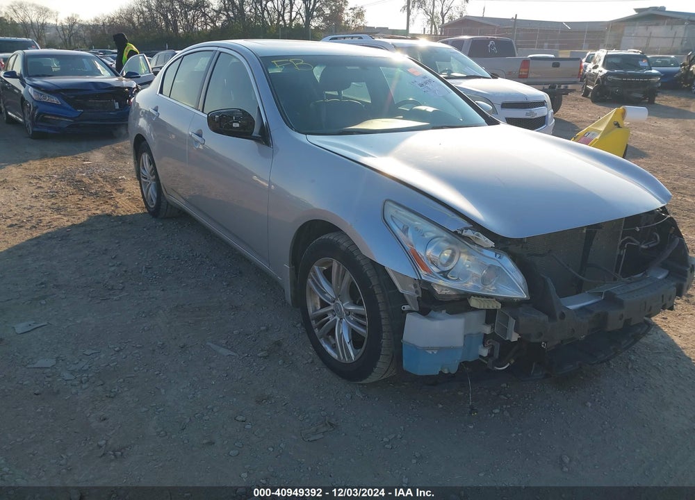 2012 INFINITI G37X VIN: JN1CV6AR5CM679505