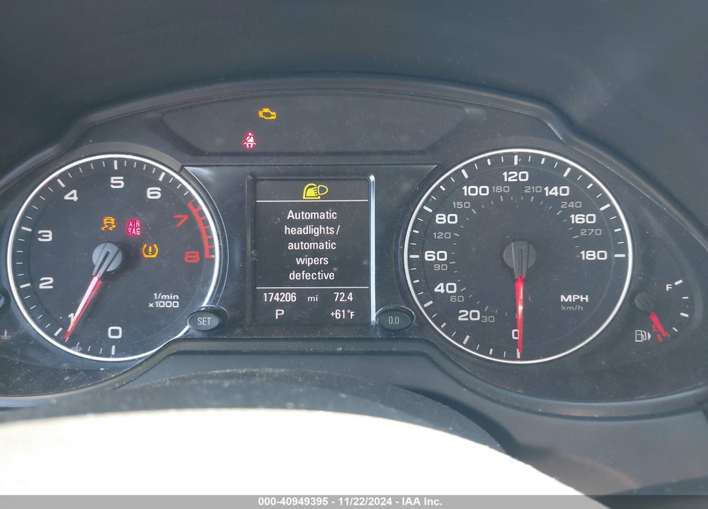 2012 AUDI Q5 2.0T PREMIUM VIN: WA1LFAFP8CA055343