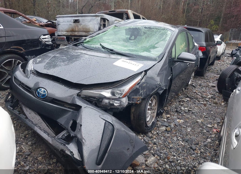 2022 TOYOTA PRIUS L VIN: JTDKAMFU6N3188083