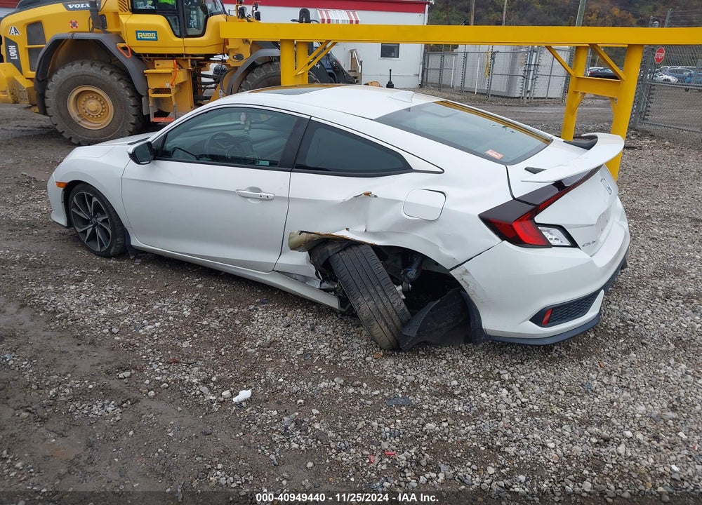 2019 HONDA CIVIC SI VIN: 2HGFC3A5XKH752804