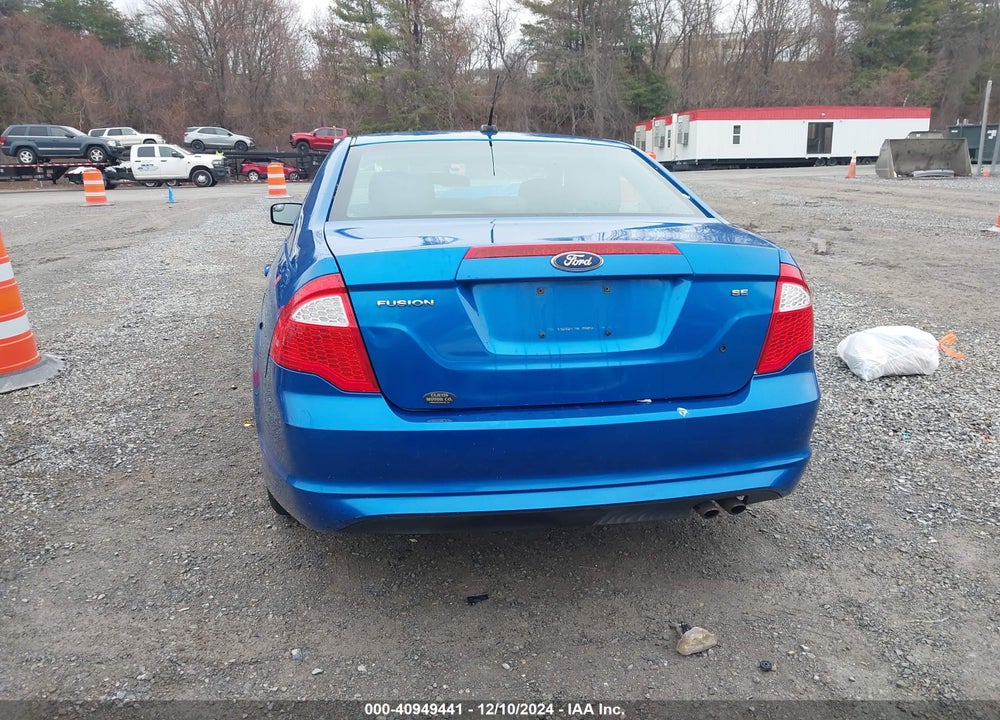 2011 FORD FUSION SE VIN: 3FAHP0HA7BR125050