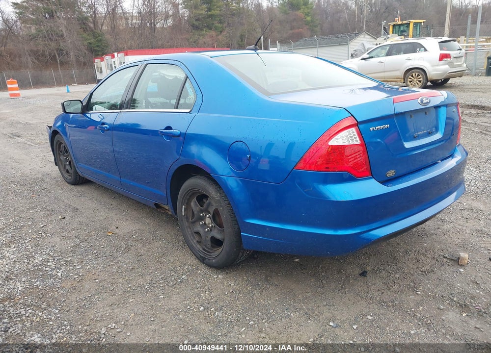 2011 FORD FUSION SE VIN: 3FAHP0HA7BR125050