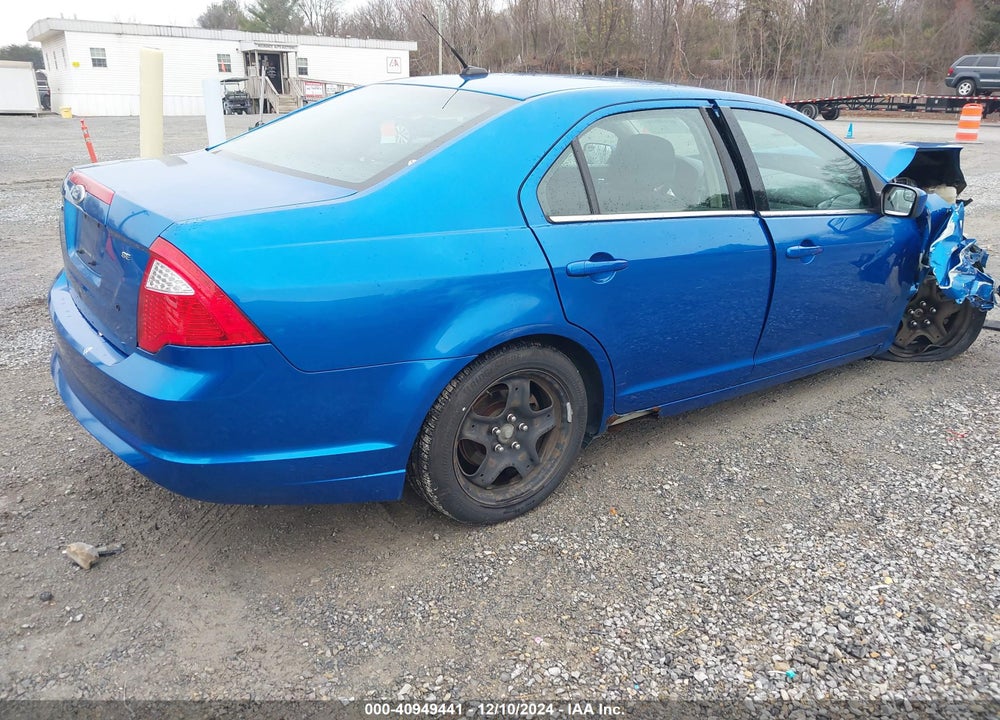 2011 FORD FUSION SE VIN: 3FAHP0HA7BR125050
