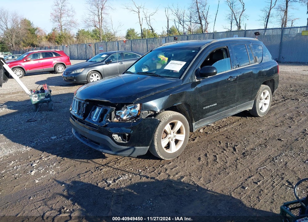 2014 JEEP COMPASS LATITUDE VIN: 1C4NJDEBXED500882