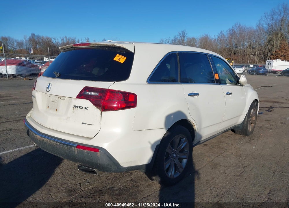 2010 ACURA MDX ADVANCE PACKAGE VIN: 2HNYD2H59AH506386
