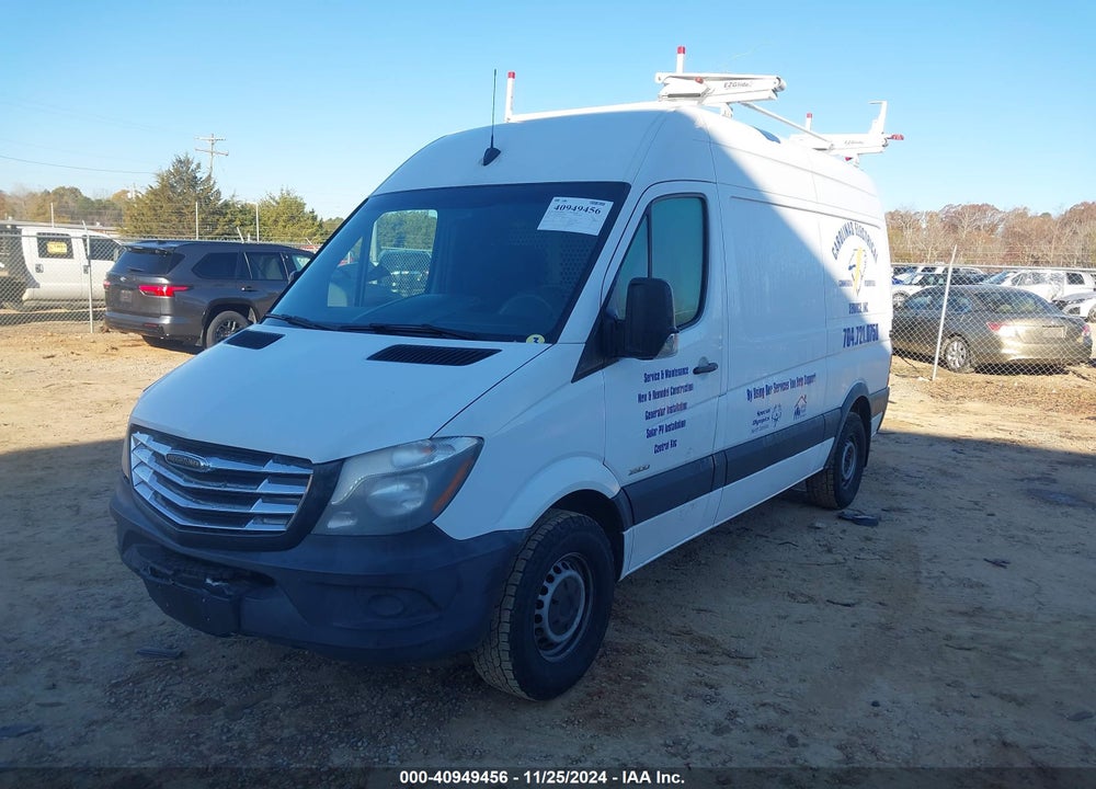 2014 FREIGHTLINER SPRINTER 2500 NORMAL ROOF VIN: WDYPE7DCXE5876831