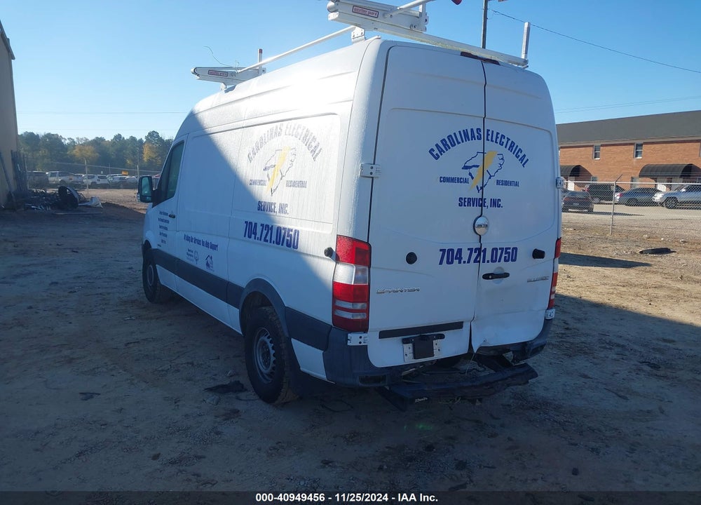 2014 FREIGHTLINER SPRINTER 2500 NORMAL ROOF VIN: WDYPE7DCXE5876831