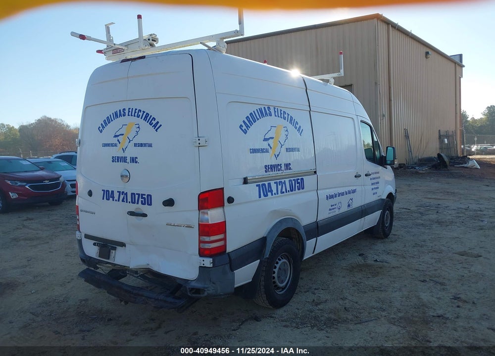 2014 FREIGHTLINER SPRINTER 2500 NORMAL ROOF VIN: WDYPE7DCXE5876831