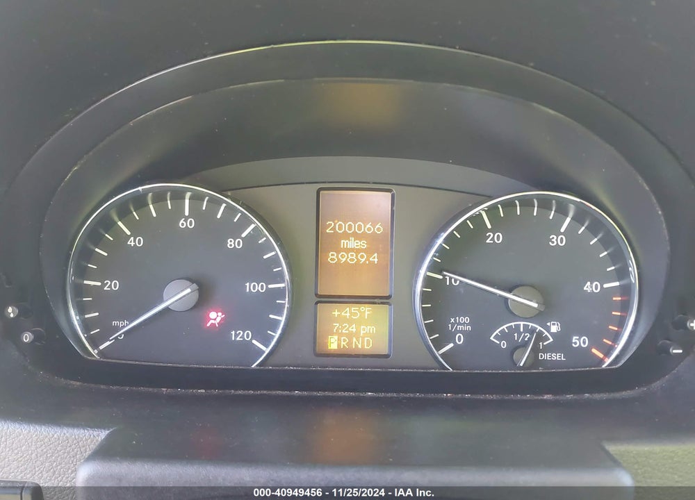 2014 FREIGHTLINER SPRINTER 2500 NORMAL ROOF VIN: WDYPE7DCXE5876831