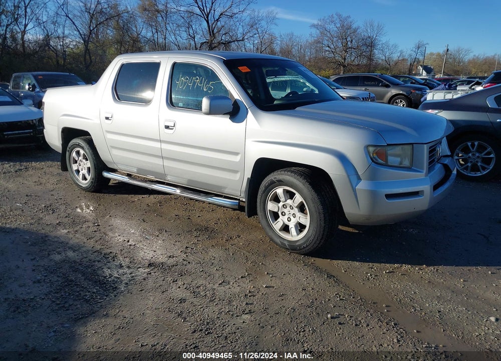 2007 HONDA RIDGELINE RTL VIN: 2HJYK16597H500648