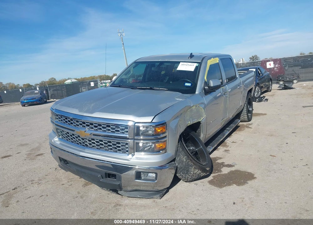 2015 CHEVROLET SILVERADO 1500 1LT VIN: 3GCUKREC9FG123111