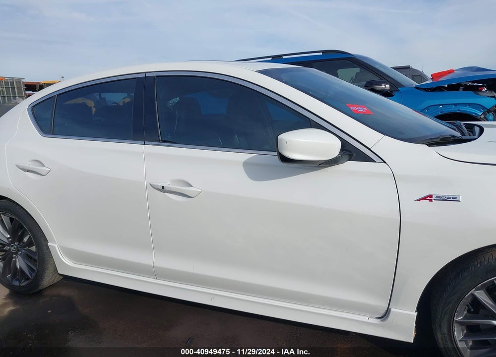 2019 ACURA ILX PREMIUM A-SPEC PACKAGES/TECHNOLOGY A-SPEC PACKAGES VIN: 19UDE2F88KA001939